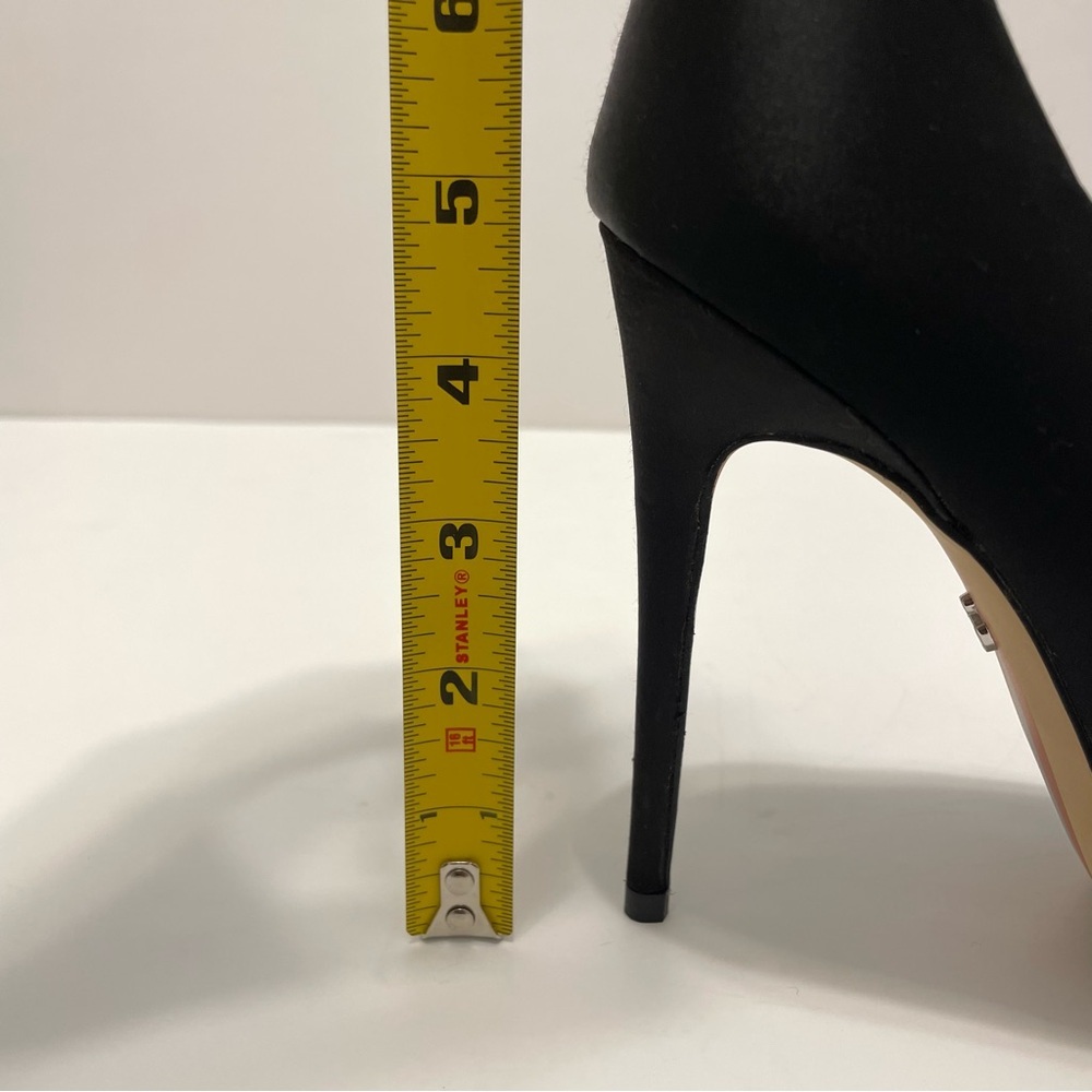 Sam Edelman Deela Pointed Toe Heel Black with Silver Accents Size 9 - Picture 13 of 15